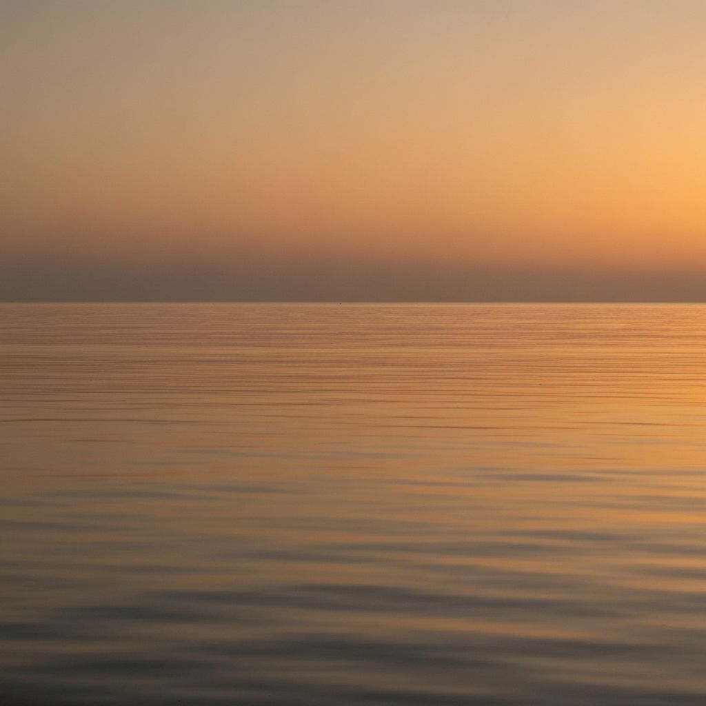 Pemandangan laut yang menenangkan